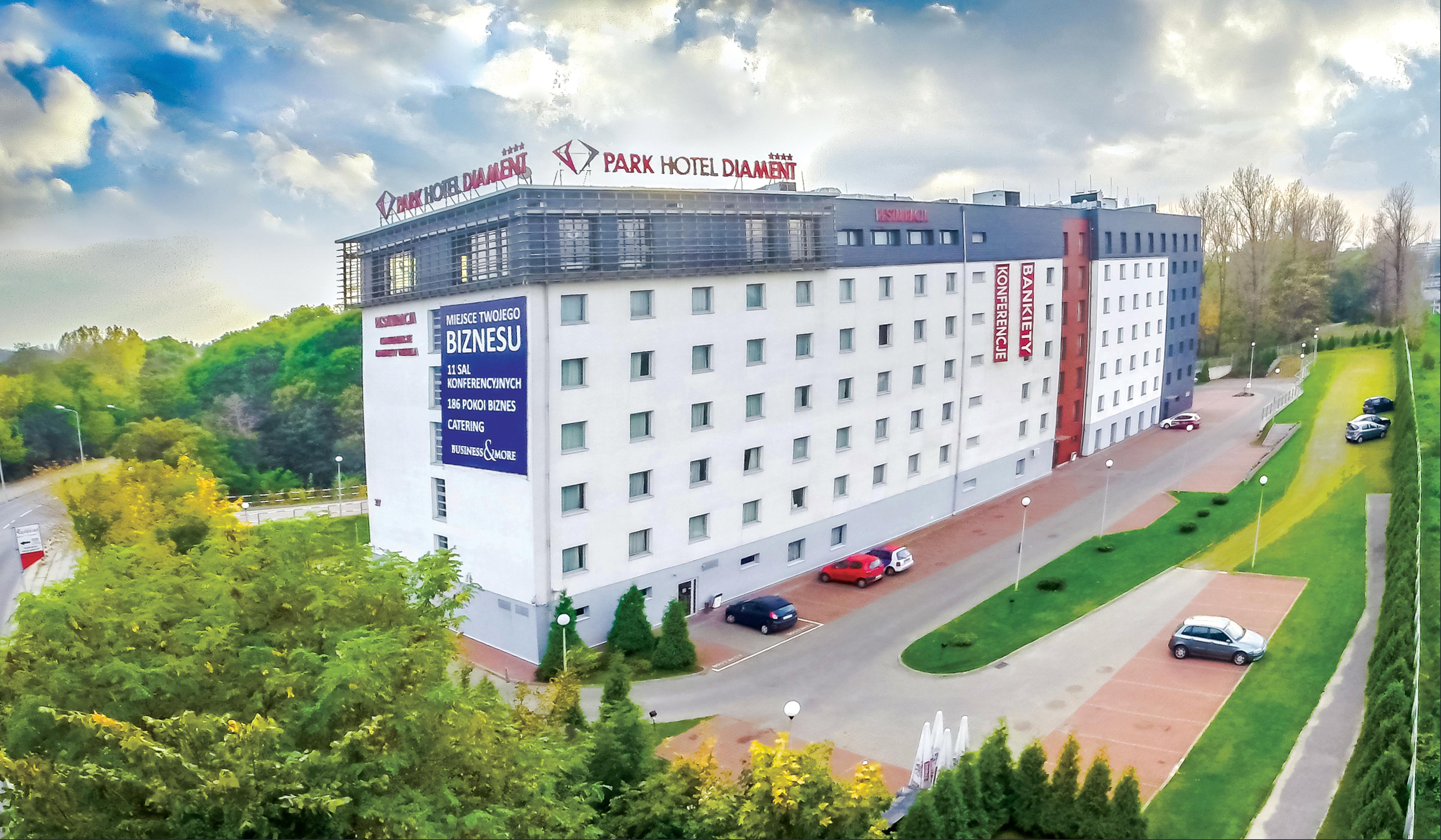 Park Hotel Diament Катовице Екстериор снимка